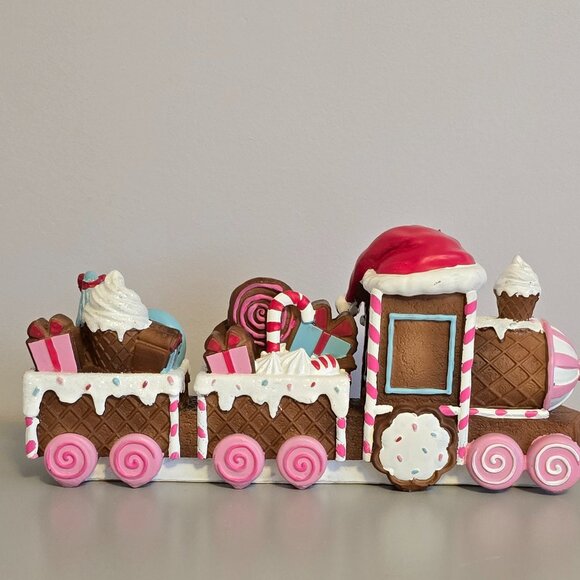 NWT - Christmas Gingerbread Waffle Train - Picture 2 of 5
